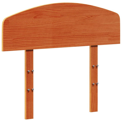 vidaXL Headboard Wax Brown 100 cm Solid Wood Pine