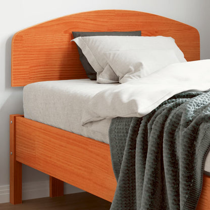 vidaXL Headboard Wax Brown 100 cm Solid Wood Pine