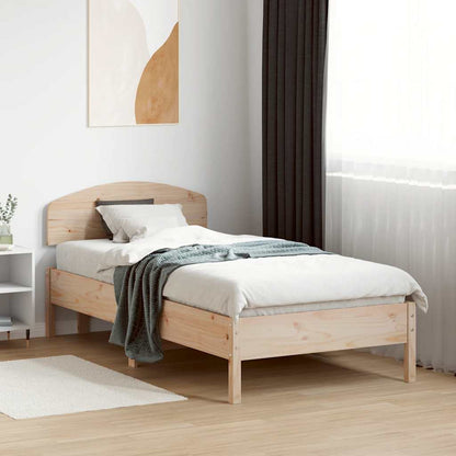 vidaXL Headboard 75 cm Solid Wood Pine