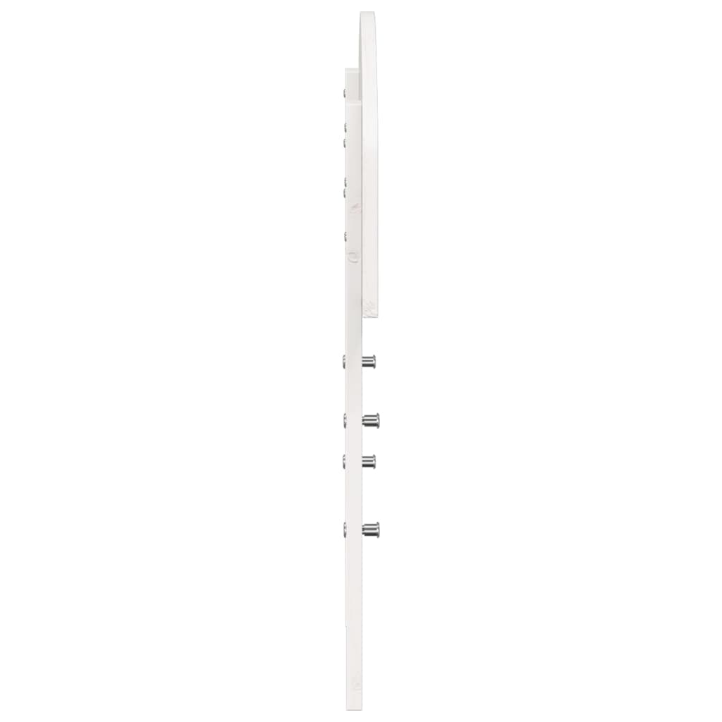 vidaXL Headboard White 75 cm Solid Wood Pine