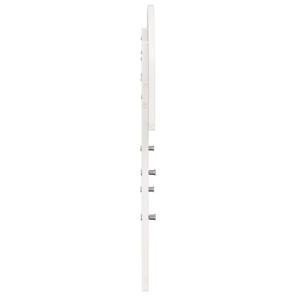 vidaXL Headboard White 75 cm Solid Wood Pine