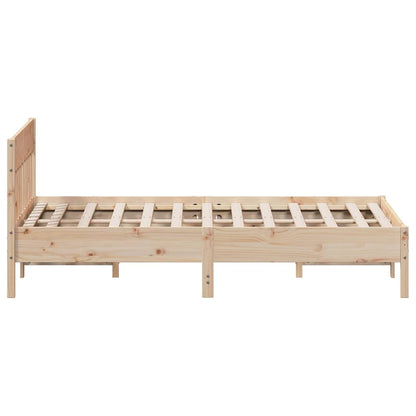 vidaXL Bed Frame without Mattress 120x200 cm Solid Wood Pine