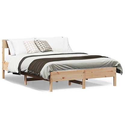 vidaXL Bed Frame without Mattress 120x200 cm Solid Wood Pine