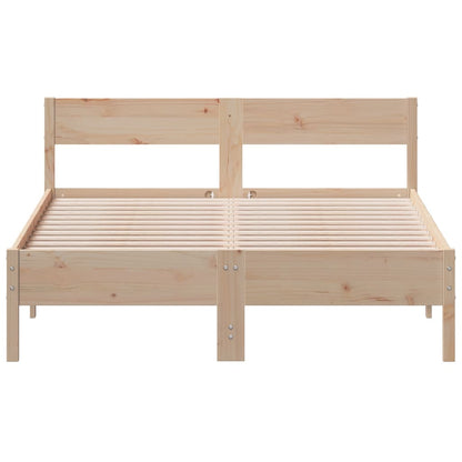 vidaXL Bed Frame without Mattress 120x200 cm Solid Wood Pine