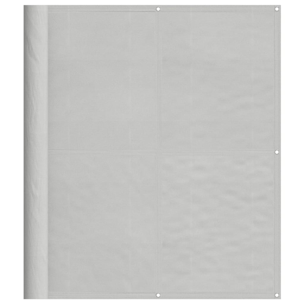 vidaXL Balcony Screen Light Grey 120x300 cm 100% Polyester Oxford