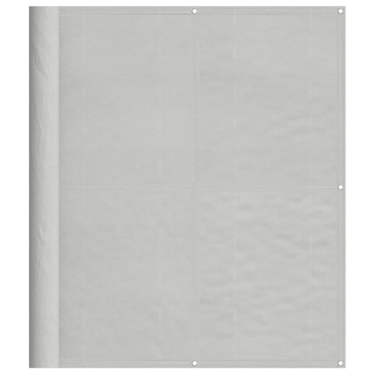 vidaXL Balcony Screen Light Grey 120x300 cm 100% Polyester Oxford