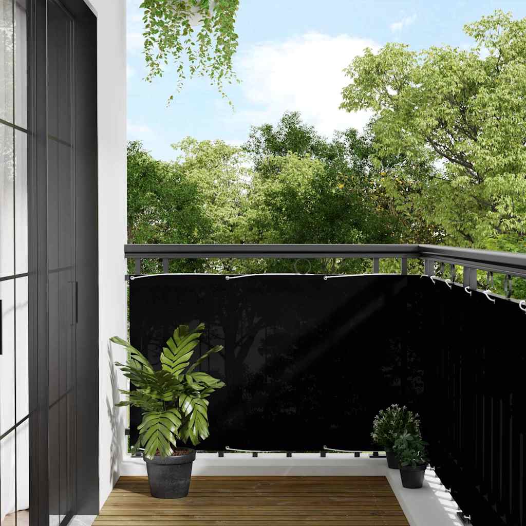 vidaXL Balcony Screen Sand 75x300 cm 100% Polyester Oxford