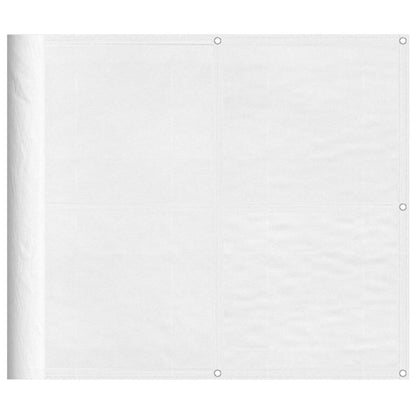 vidaXL Balcony Screen Sand 90x500 cm 100% Polyester Oxford