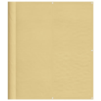 vidaXL Balcony Screen Sand 120x300 cm 100% Polyester Oxford