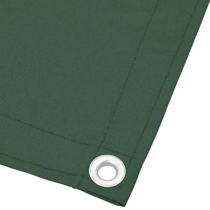 vidaXL Balcony Screen Dark Green 75x1000 cm 100% Polyester Oxford