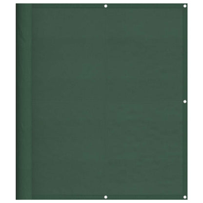 vidaXL Balcony Screen Dark Green 120x700 cm 100% Polyester Oxford