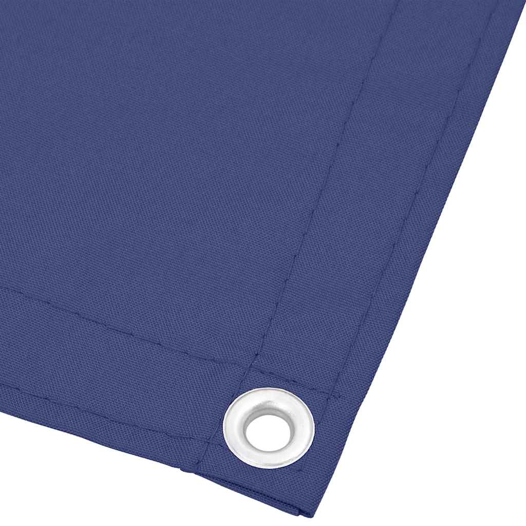 vidaXL Balcony Screen Blue 90x1000 cm 100% Polyester Oxford