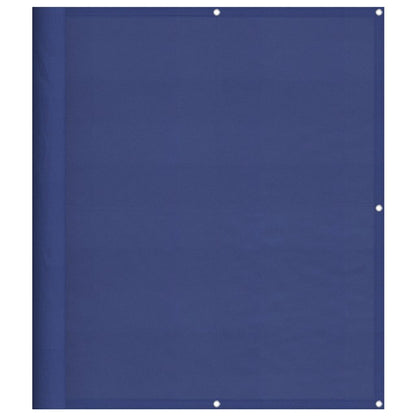 vidaXL Balcony Screen Blue 120x700 cm 100% Polyester Oxford