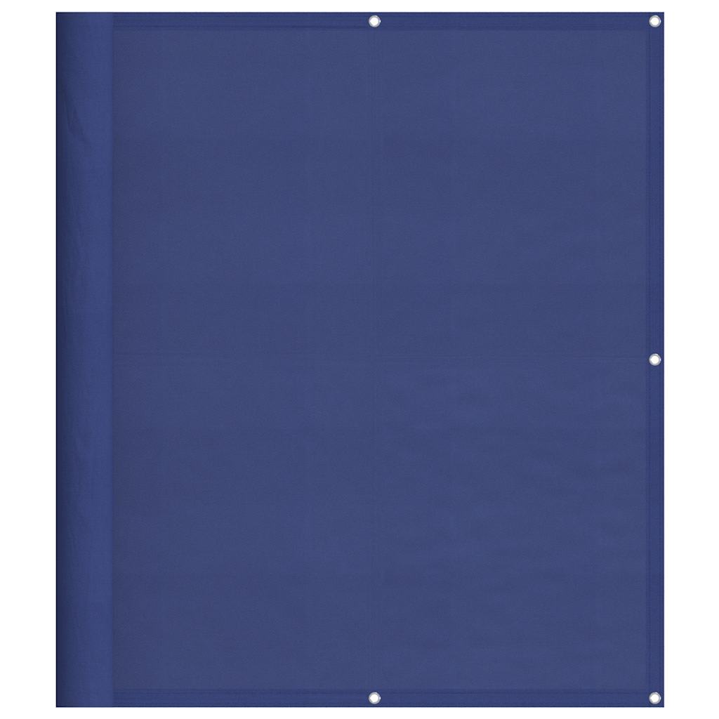 vidaXL Balcony Screen Blue 120x1000 cm 100% Polyester Oxford