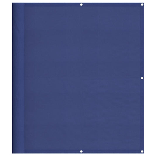 vidaXL Balcony Screen Blue 120x1000 cm 100% Polyester Oxford