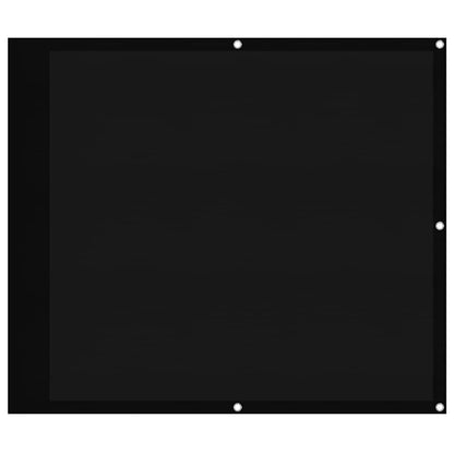 vidaXL Balcony Screen Black 90x800 cm 100% Polyester Oxford