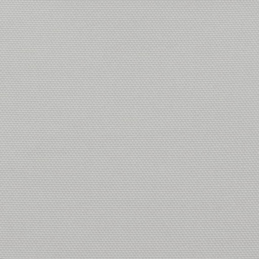 vidaXL Sun Shade Sail Light Grey 7x7 m 100% Polyester Oxford