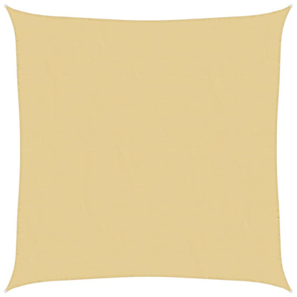 vidaXL Sun Shade Sail Sand 3.6x3.6 m 100% Polyester Oxford