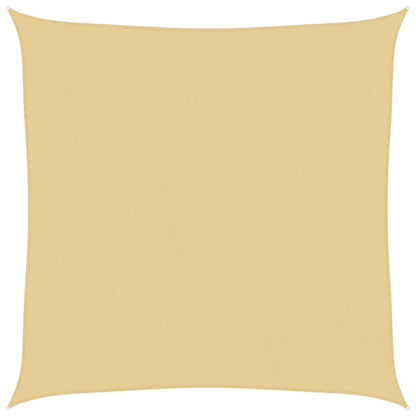 vidaXL Sun Shade Sail Sand 4x4 m 100% Polyester Oxford