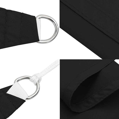 vidaXL Sun Shade Sail Sand 5x5 m 100% Polyester Oxford