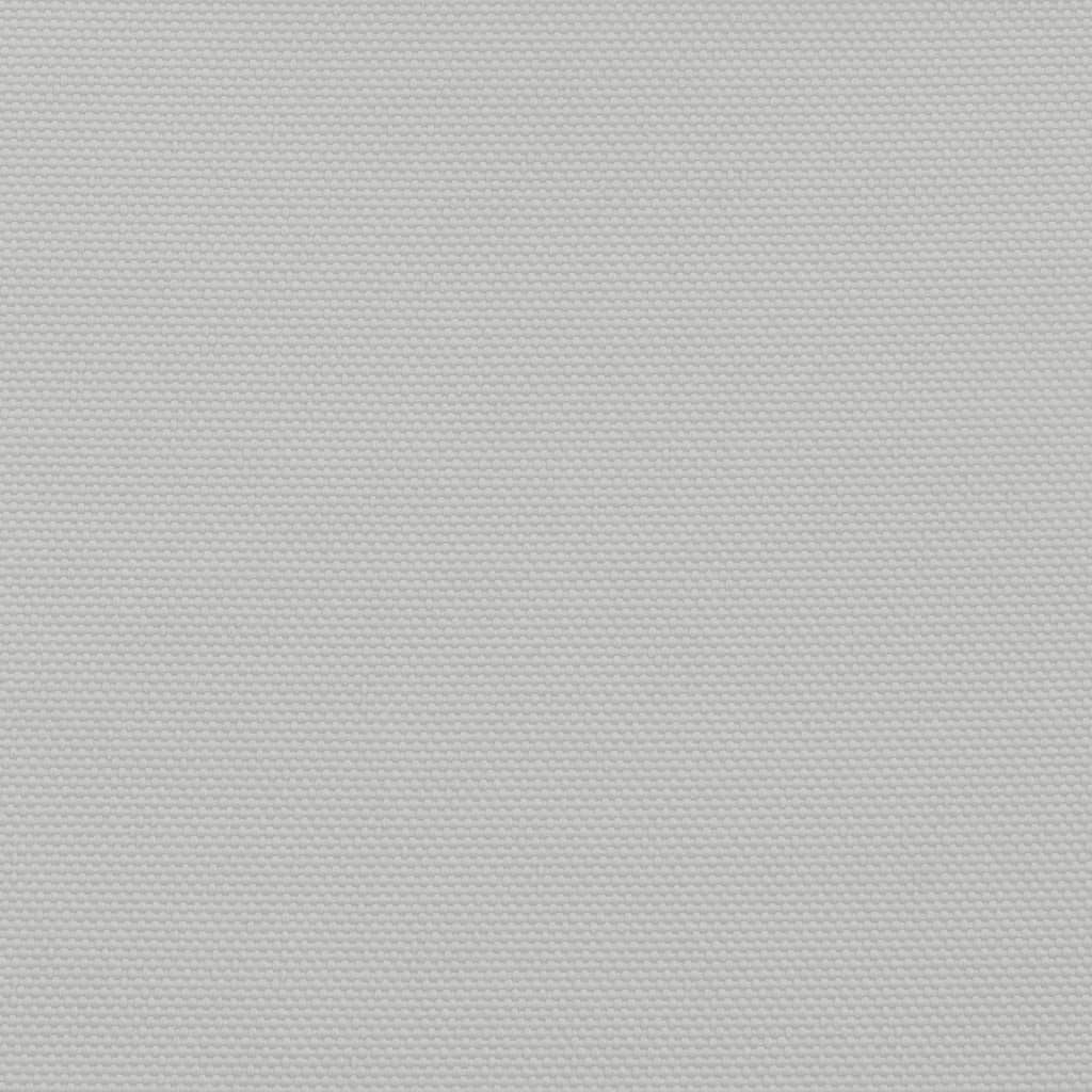 vidaXL Sun Shade Sail Light Grey 3.5x2.5 m 100% Polyester Oxford
