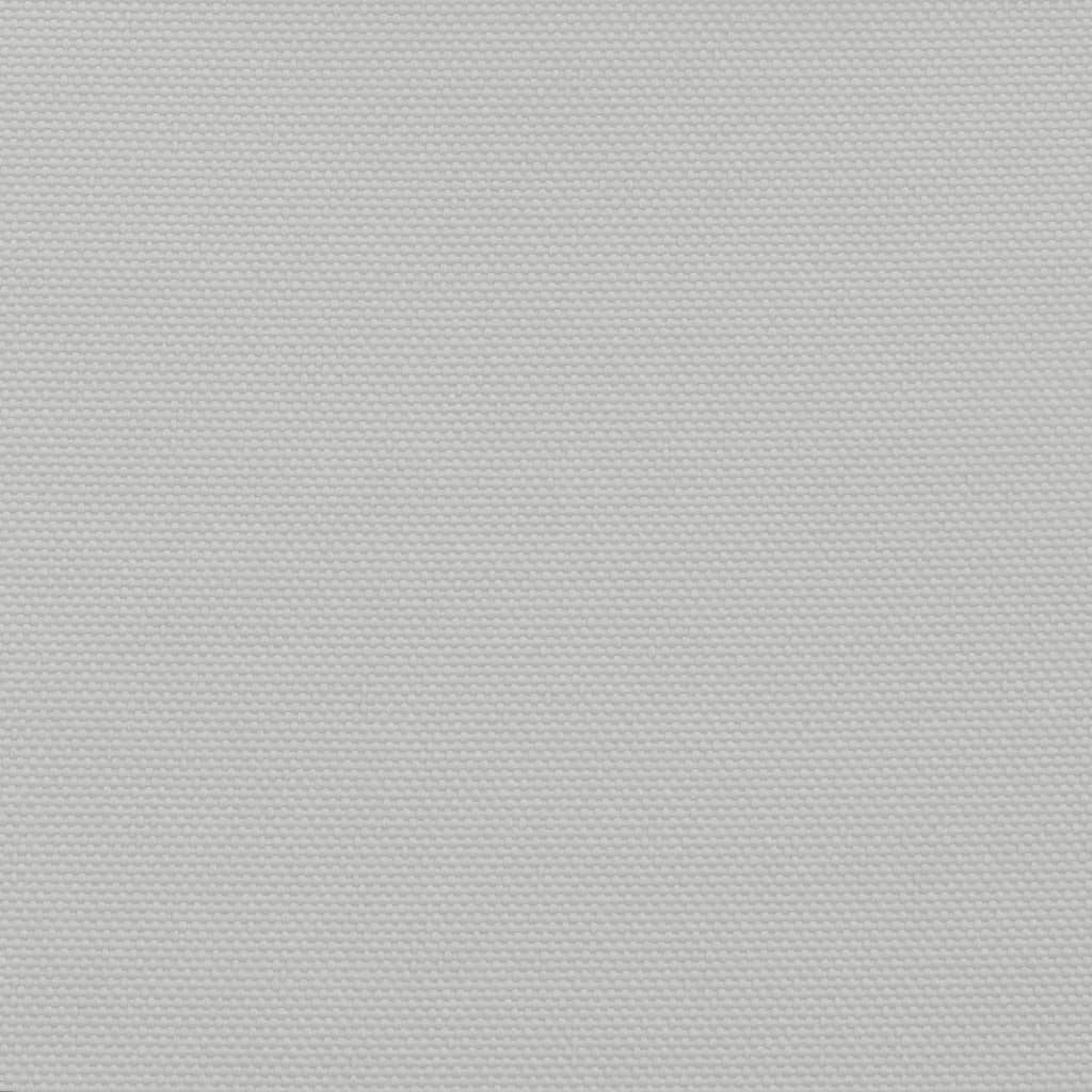 vidaXL Sun Shade Sail Light Grey 5x4 m 100% Polyester Oxford