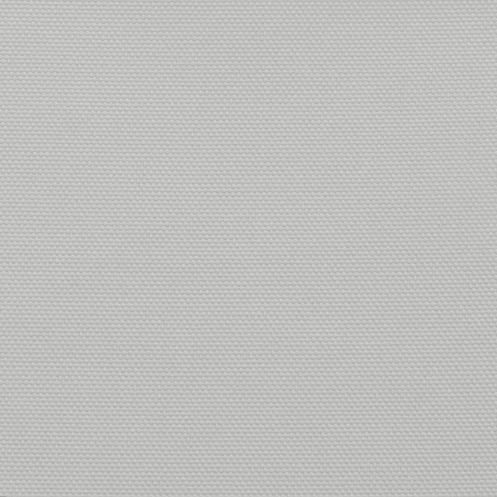 vidaXL Sun Shade Sail Light Grey 7x4 m 100% Polyester Oxford