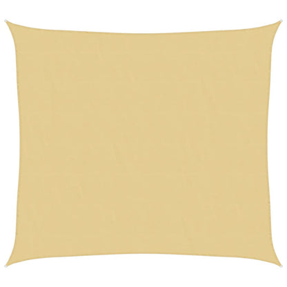 vidaXL Sun Shade Sail Sand 3x2.5 m 100% Polyester Oxford
