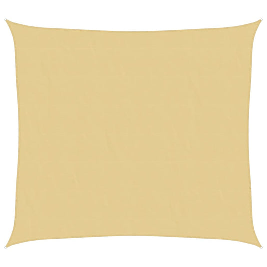 vidaXL Sun Shade Sail Sand 3x2.5 m 100% Polyester Oxford