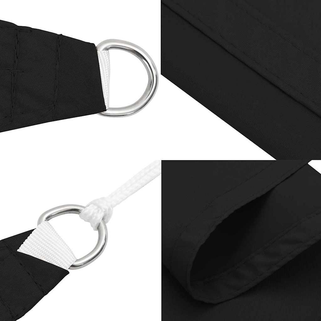 vidaXL Sun Shade Sail Sand 6x4 m 100% Polyester Oxford