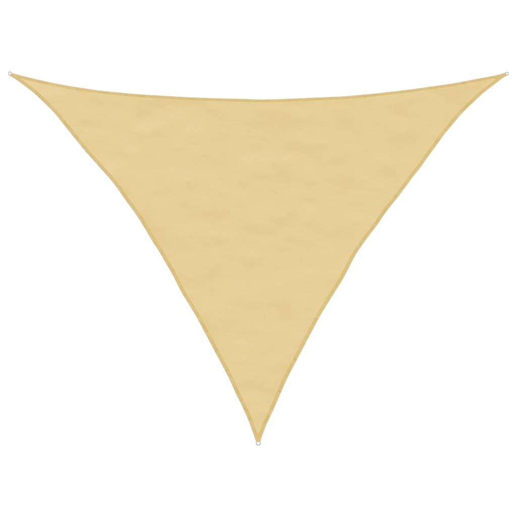 vidaXL Sun Shade Sail Sand 3x3x4.24 m 100% Polyester Oxford