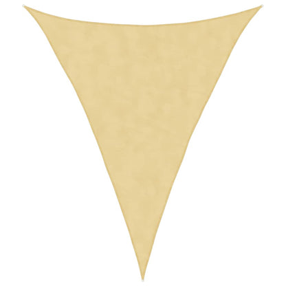 vidaXL Sun Shade Sail Sand 3x4x4 m 100% Polyester Oxford