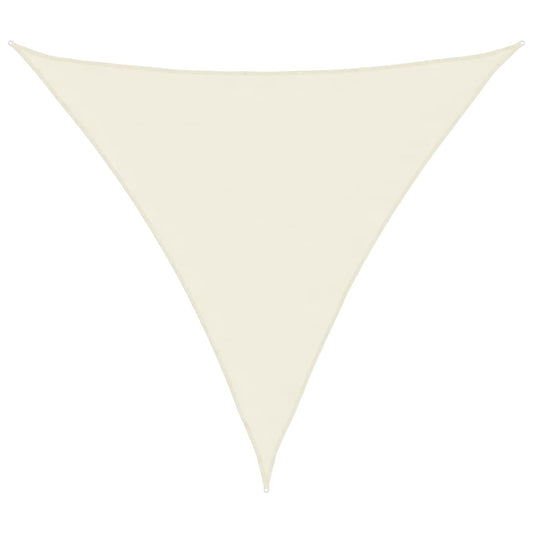 vidaXL Sun Shade Sail Cream 2x2x2 m 100% Polyester Oxford