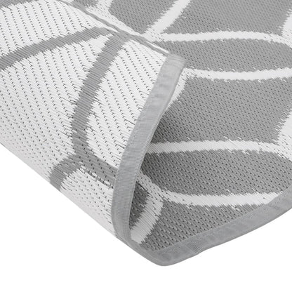 vidaXL Outdoor Carpet ARAKIL Grey Ø160 cm PP
