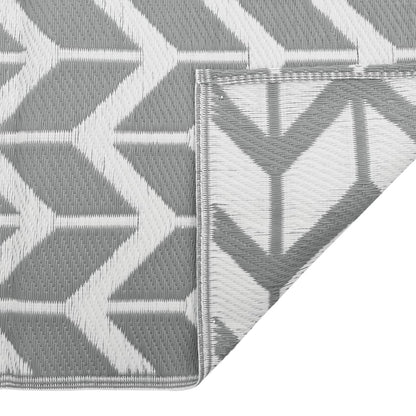 vidaXL Outdoor Carpet ARAKIL Grey 160x230 cm PP
