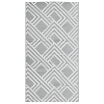 vidaXL Outdoor Carpet ARAKIL Grey 80x150 cm PP