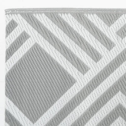vidaXL Outdoor Carpet ARAKIL Grey 120x180 cm PP