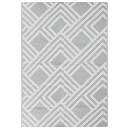 vidaXL Outdoor Carpet ARAKIL Grey 160x230 cm PP