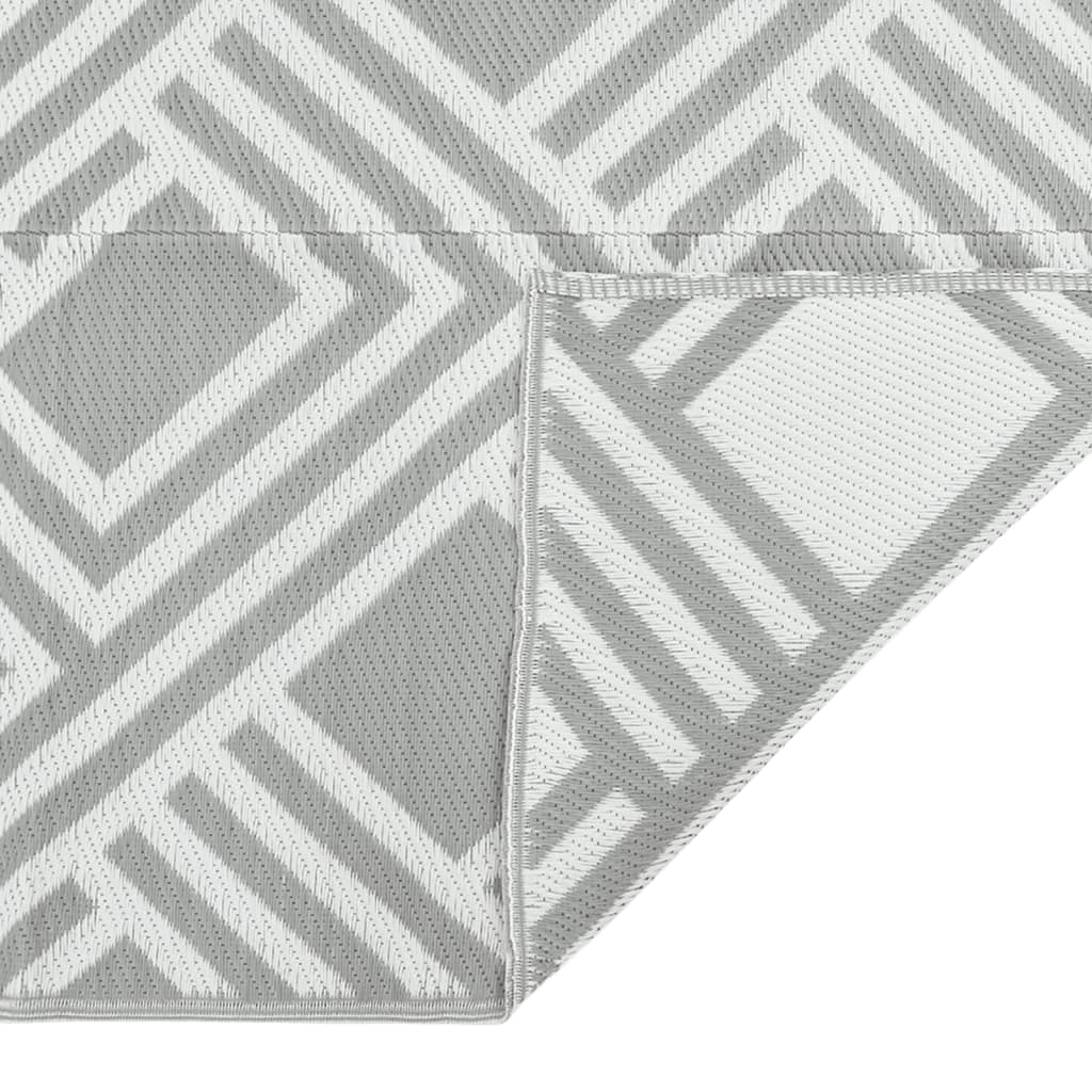 vidaXL Outdoor Carpet ARAKIL Grey 160x230 cm PP