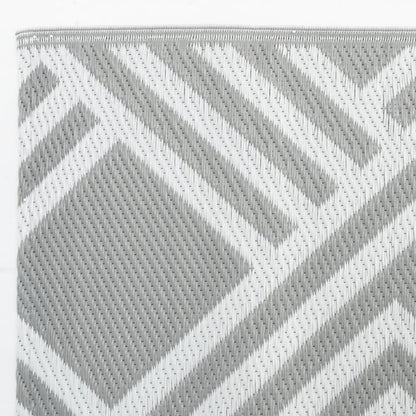 vidaXL Outdoor Carpet ARAKIL Grey 160x230 cm PP