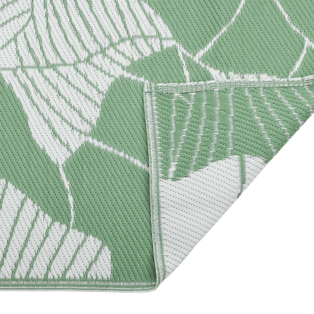 vidaXL Outdoor Carpet ARAKIL Green 120x180 cm PP