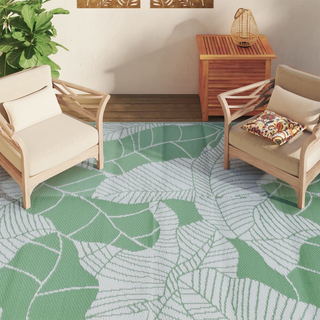 vidaXL Outdoor Carpet ARAKIL Green 190x290 cm PP