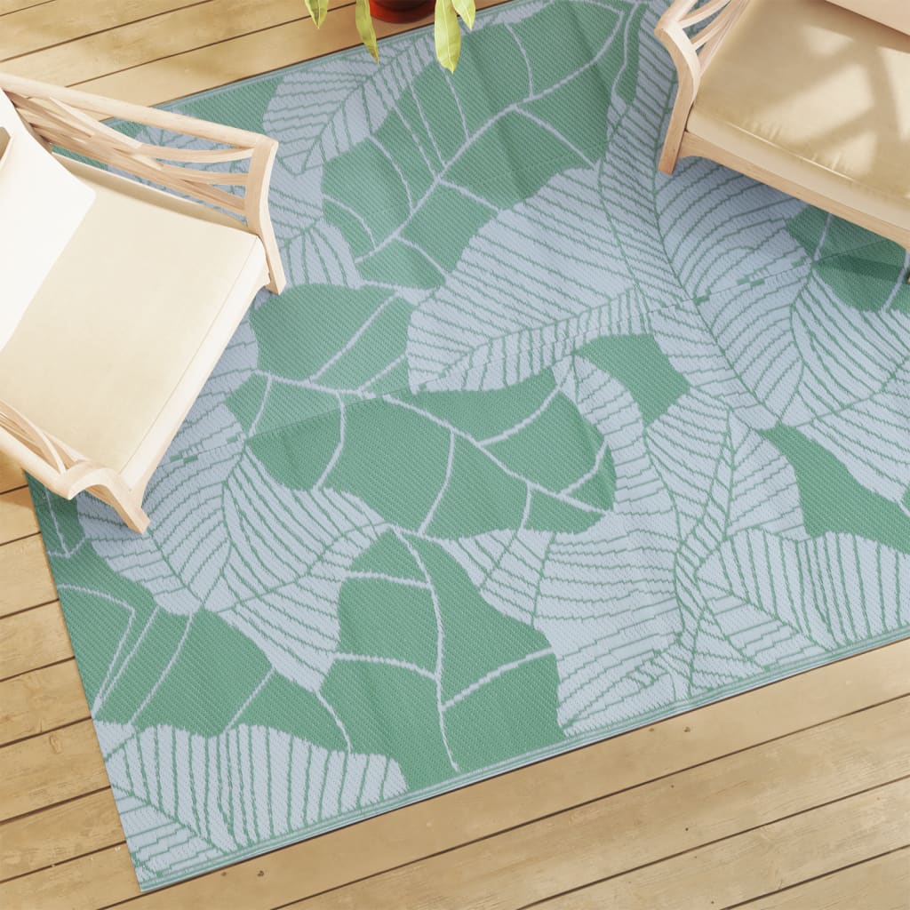 vidaXL Outdoor Carpet ARAKIL Green 190x290 cm PP