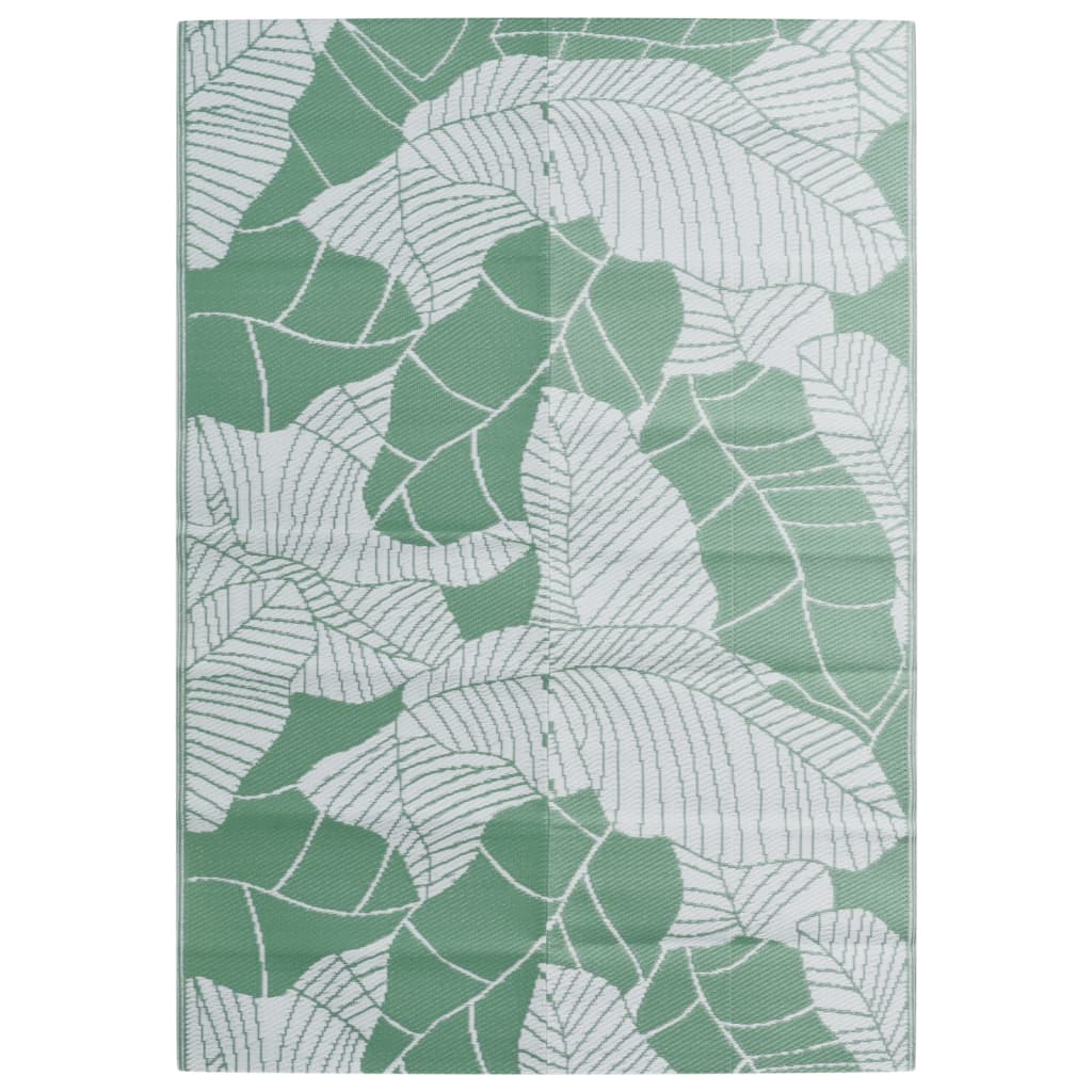 vidaXL Outdoor Carpet ARAKIL Green 140x200 cm PP