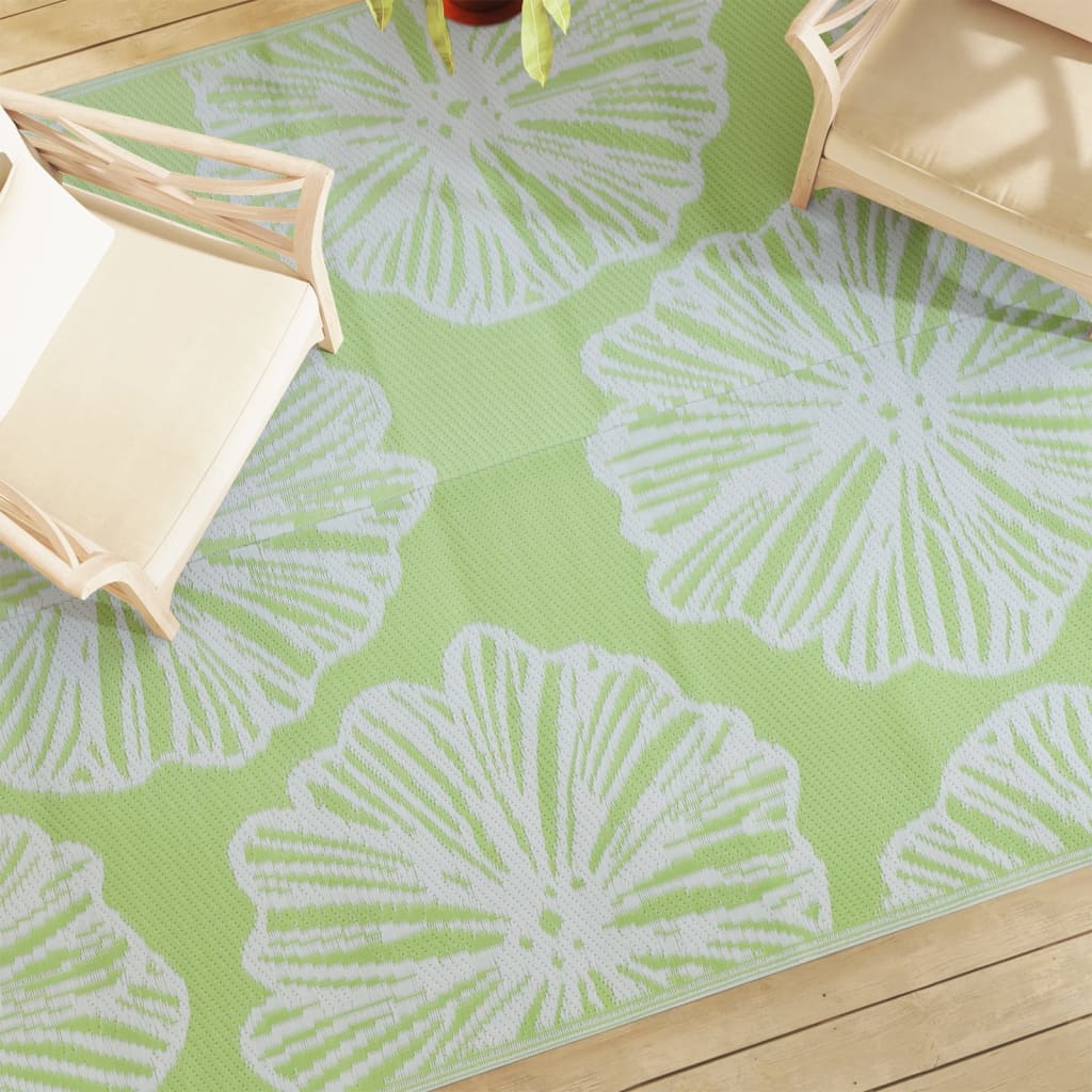 vidaXL Outdoor Carpet ARAKIL Green 190x290 cm PP