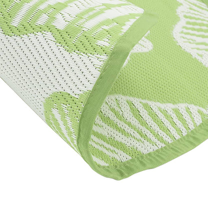 vidaXL Outdoor Carpet ARAKIL Green Ø120 cm PP