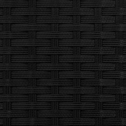 vidaXL Garden Trellis Planter Black 105 x 30 x 170 cm Metal