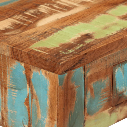vidaXL Console Table 110x30x76 cm Solid Wood Reclaimed