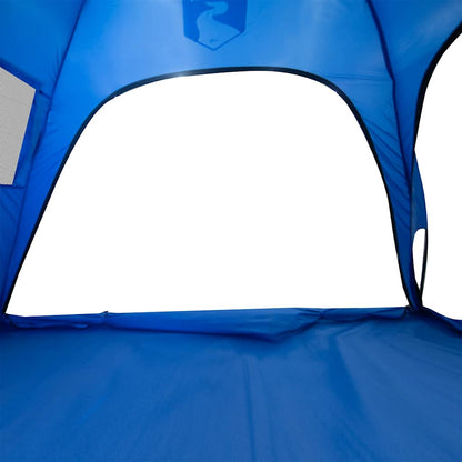 vidaXL Beach Tent Azure Blue Waterproof