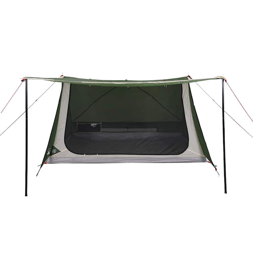 vidaXL Camping Tent 2-Person Green Waterproof